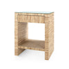 Villa & House Morgan Side Table with Glass Top