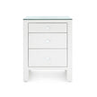 Villa & House Morgan Grasscloth Side Table