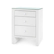 Villa & House Morgan Grasscloth Side Table