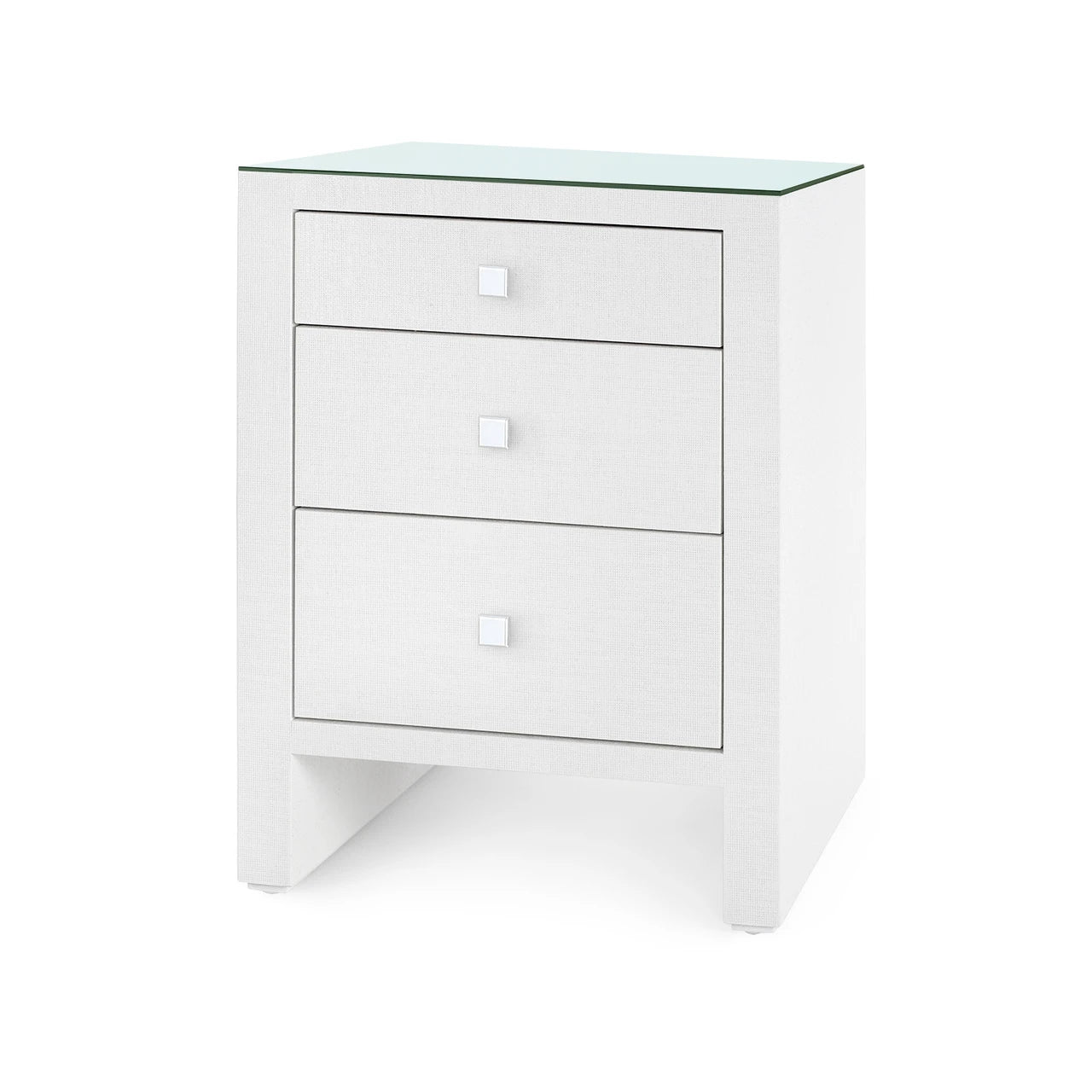 Villa & House Morgan Grasscloth Side Table