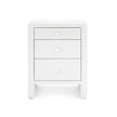 Villa & House Morgan Grasscloth Side Table