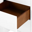 Villa & House Morgan Grasscloth Side Table