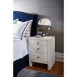 Villa & House Morgan Grasscloth Side Table
