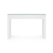 Villa & House Morgan Console Table with Glass Top