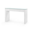 Villa & House Morgan Grasscloth Console Table