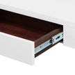Villa & House Morgan Grasscloth Console Table