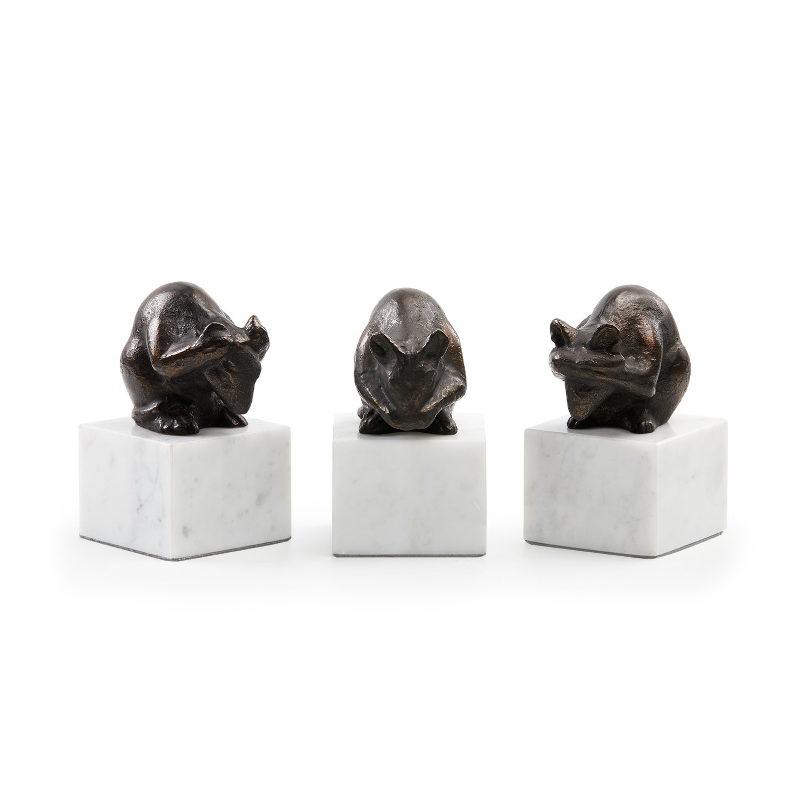 Villa & House Mouse Statue - Set of 3