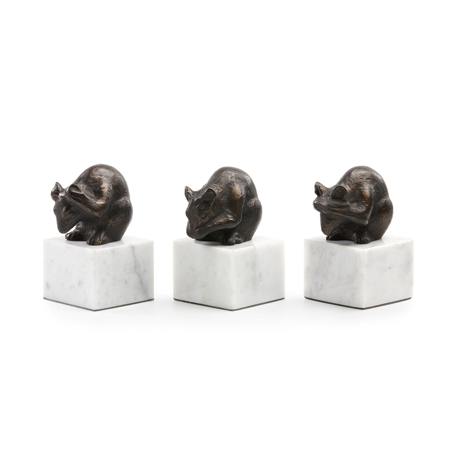 Villa & House Mouse Statue - Set of 3