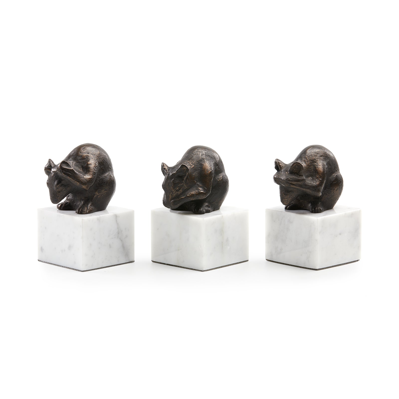 Villa & House Mouse Statue - Set of 3