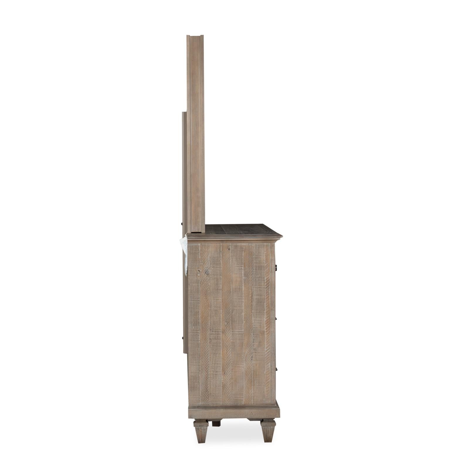 Magnussen Home Lancaster Dovetail Grey Drawer Dresser