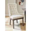 Pulaski Furniture Madison Ridge Natural Bark Host Chair Two Pack