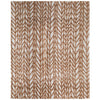 Feizy Colton 8A55F Modern Chevron Rug in Brown/Tan