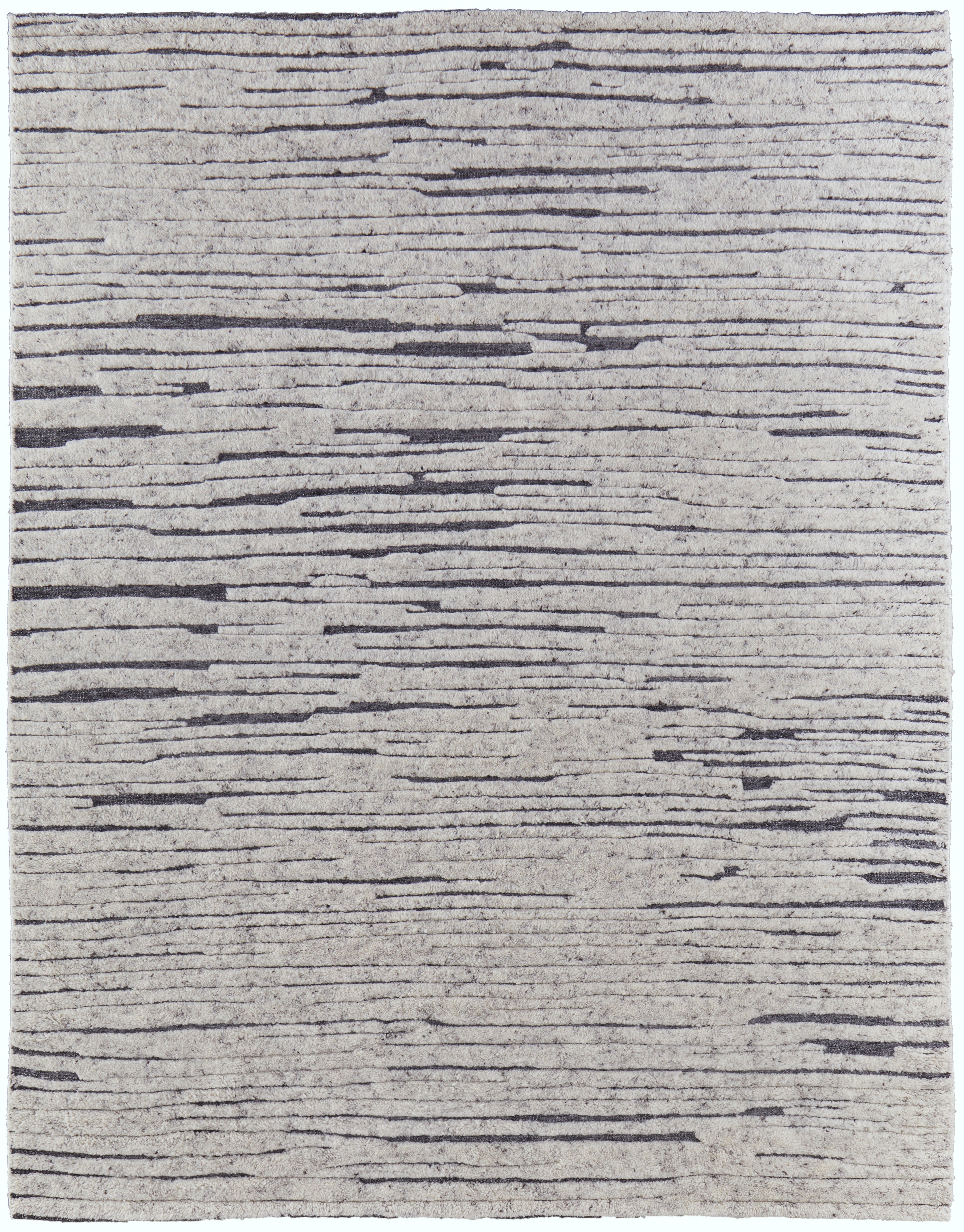 Feizy Broadfield T6037 Rug in Ivory/Charcoal