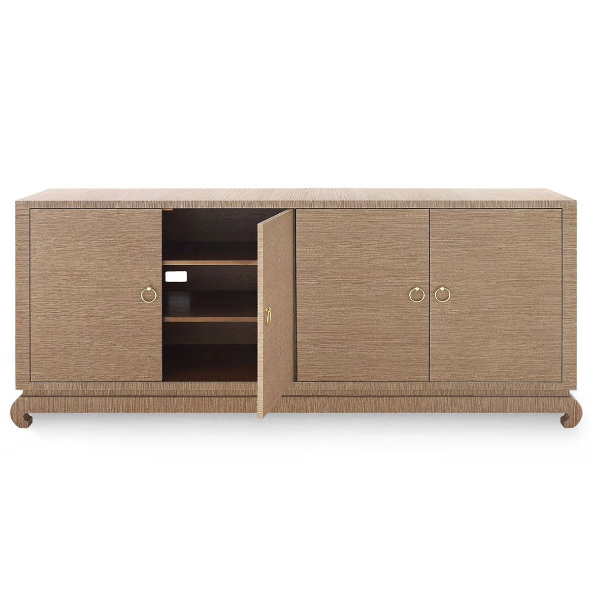 Villa & House Meredith 4-Door Cabinet