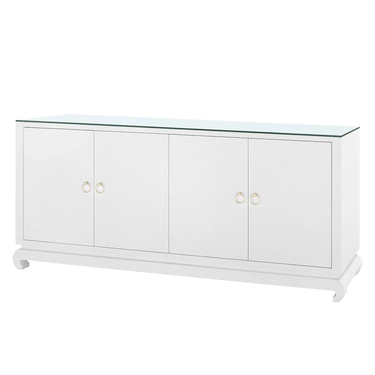 Villa & House Meredith 4-Door Cabinet