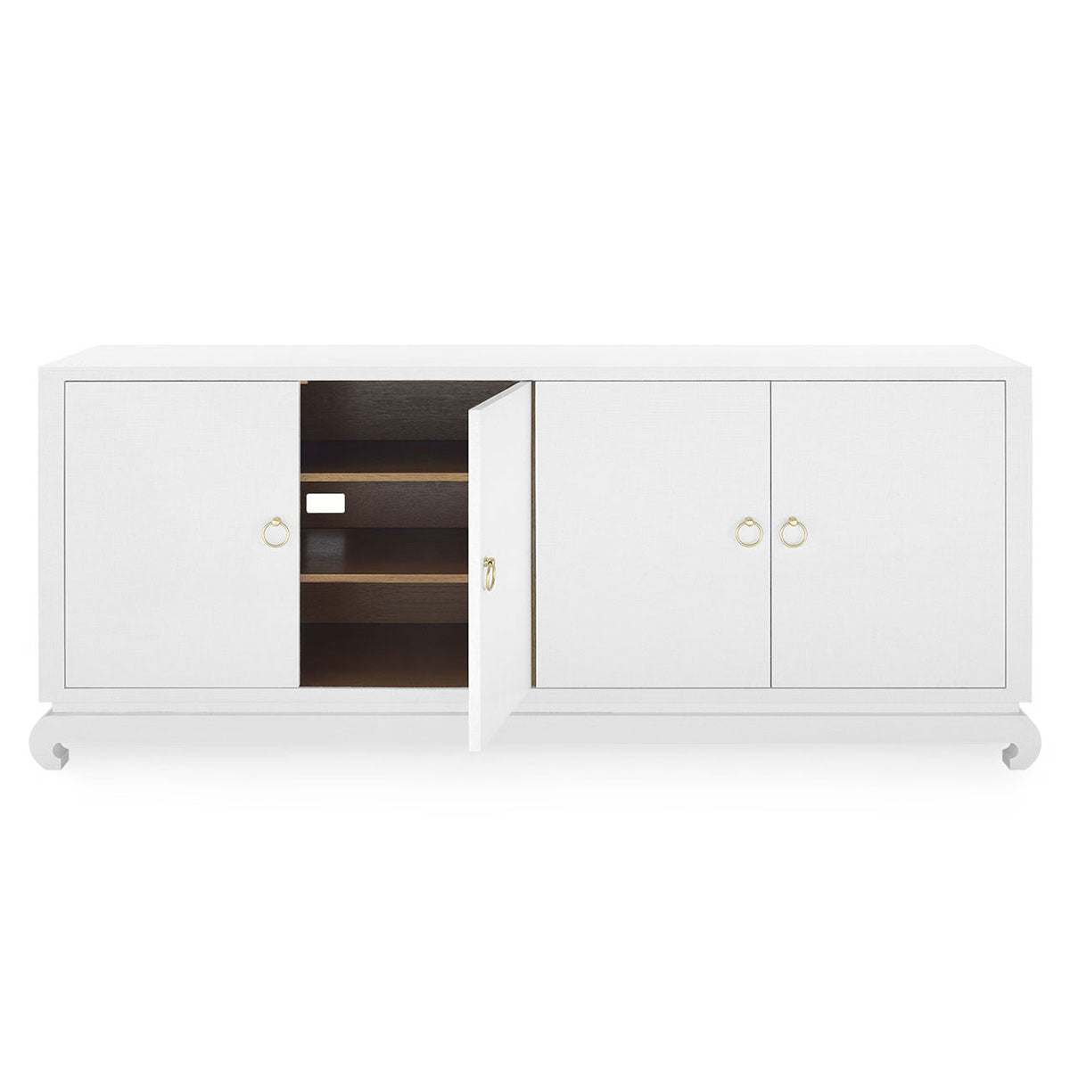 Villa & House Meredith 4-Door Cabinet