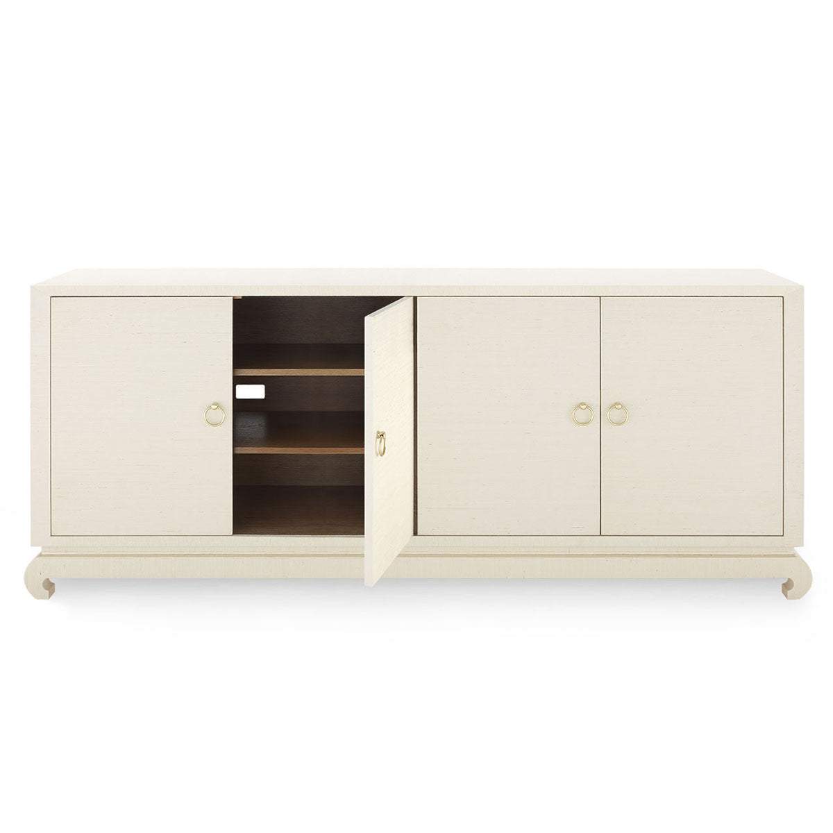Villa & House Meredith 4-Door Cabinet