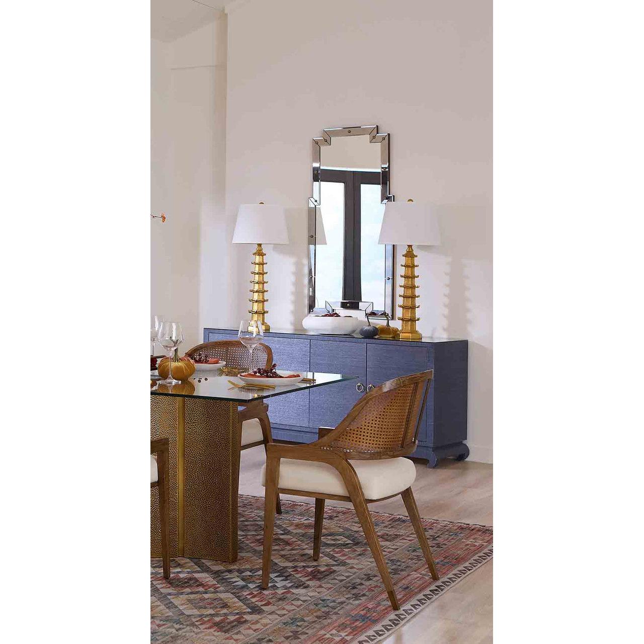Villa & House Meredith 4-Door Cabinet