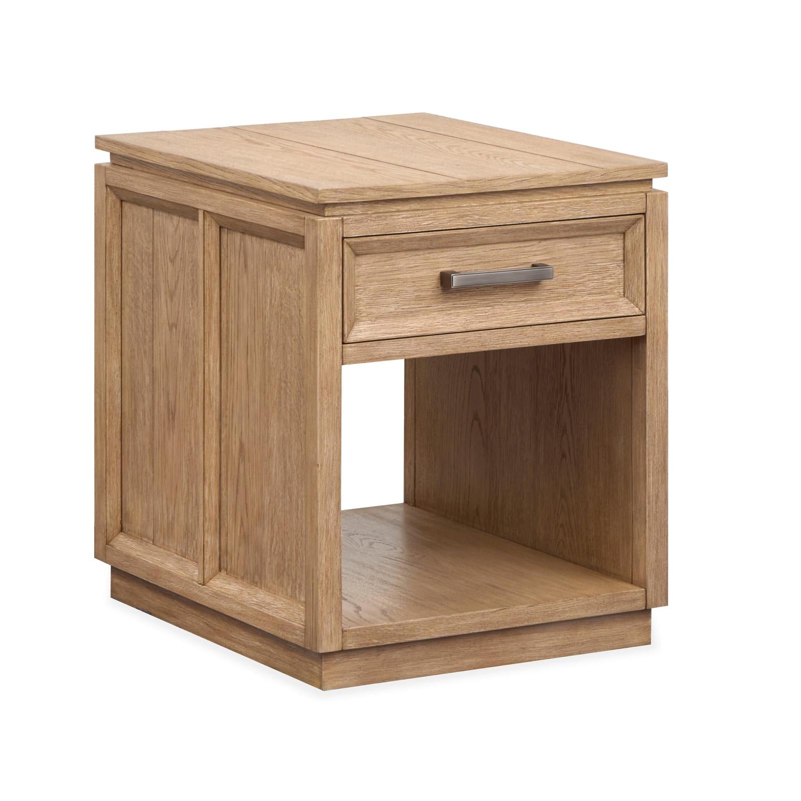 Magnussen Home Burnham Sable Dusk Rectangular End Table
