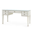 Villa & House Morris Desk with Glass Top