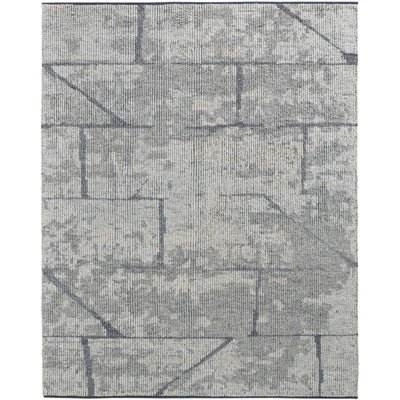 Feizy Alford 6925F Modern Abstract in Gray/Silver