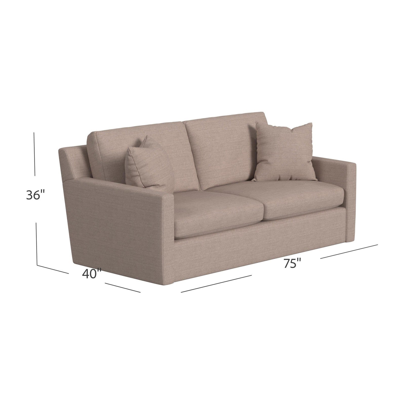 Hooker Upholstery Daxton Studio Sofa