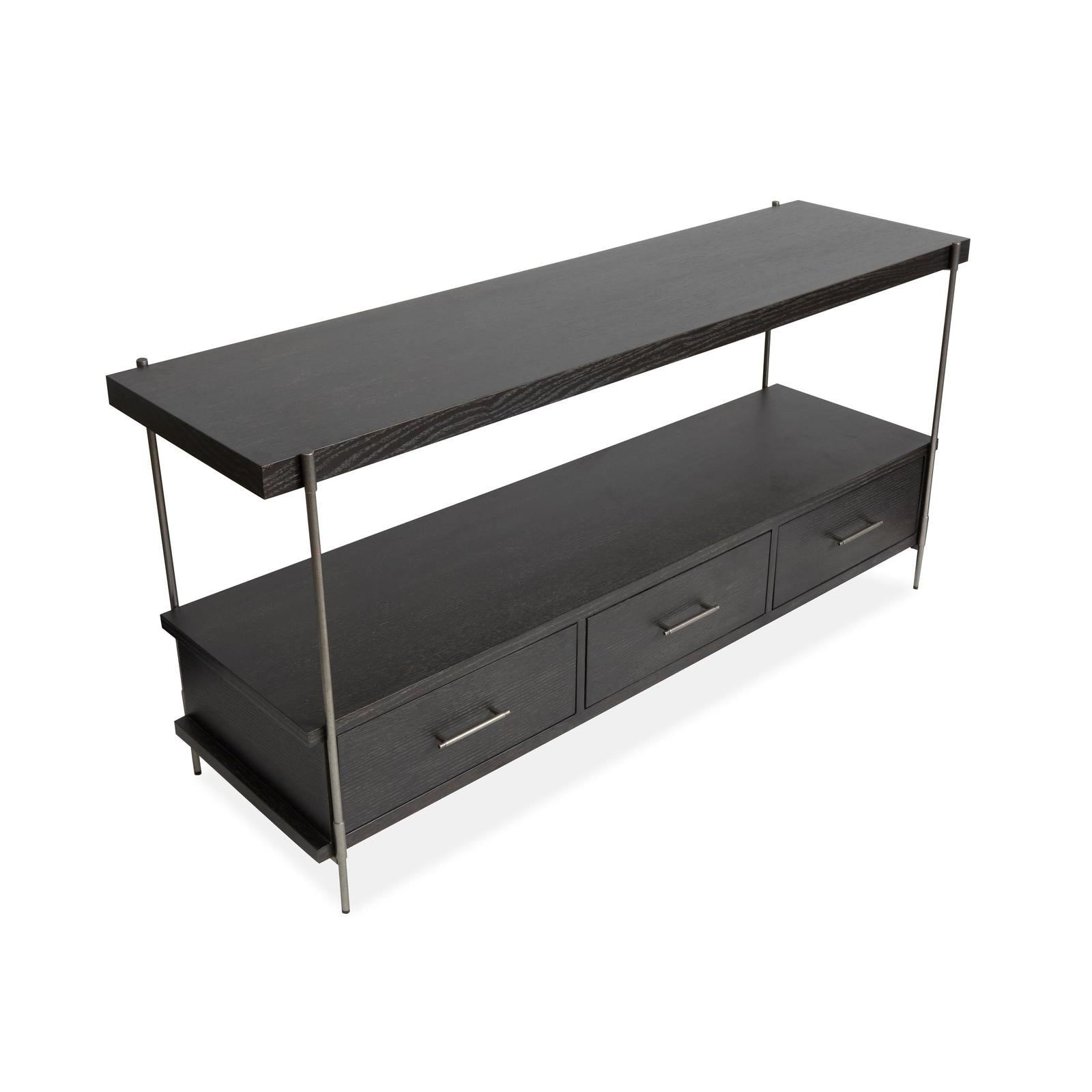 Magnussen Home Spencer Dark Briarsmoke Rectangular Sofa Table