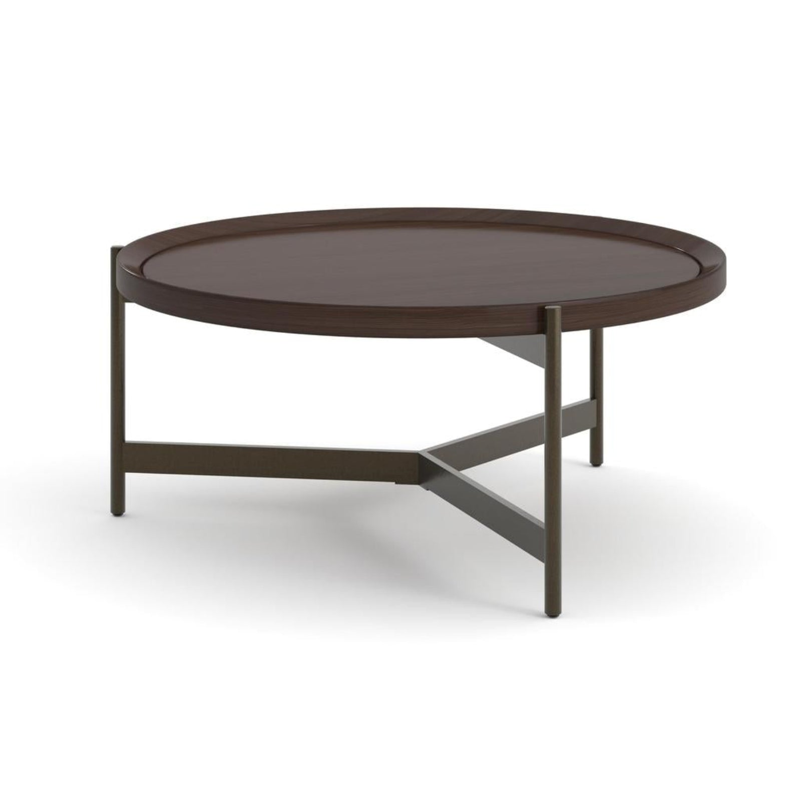 Magnussen Home Wren Dark Brown Tray Cocktail Table