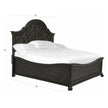 Magnussen Home Bellamy Peppercorn Shaped Panel Bed