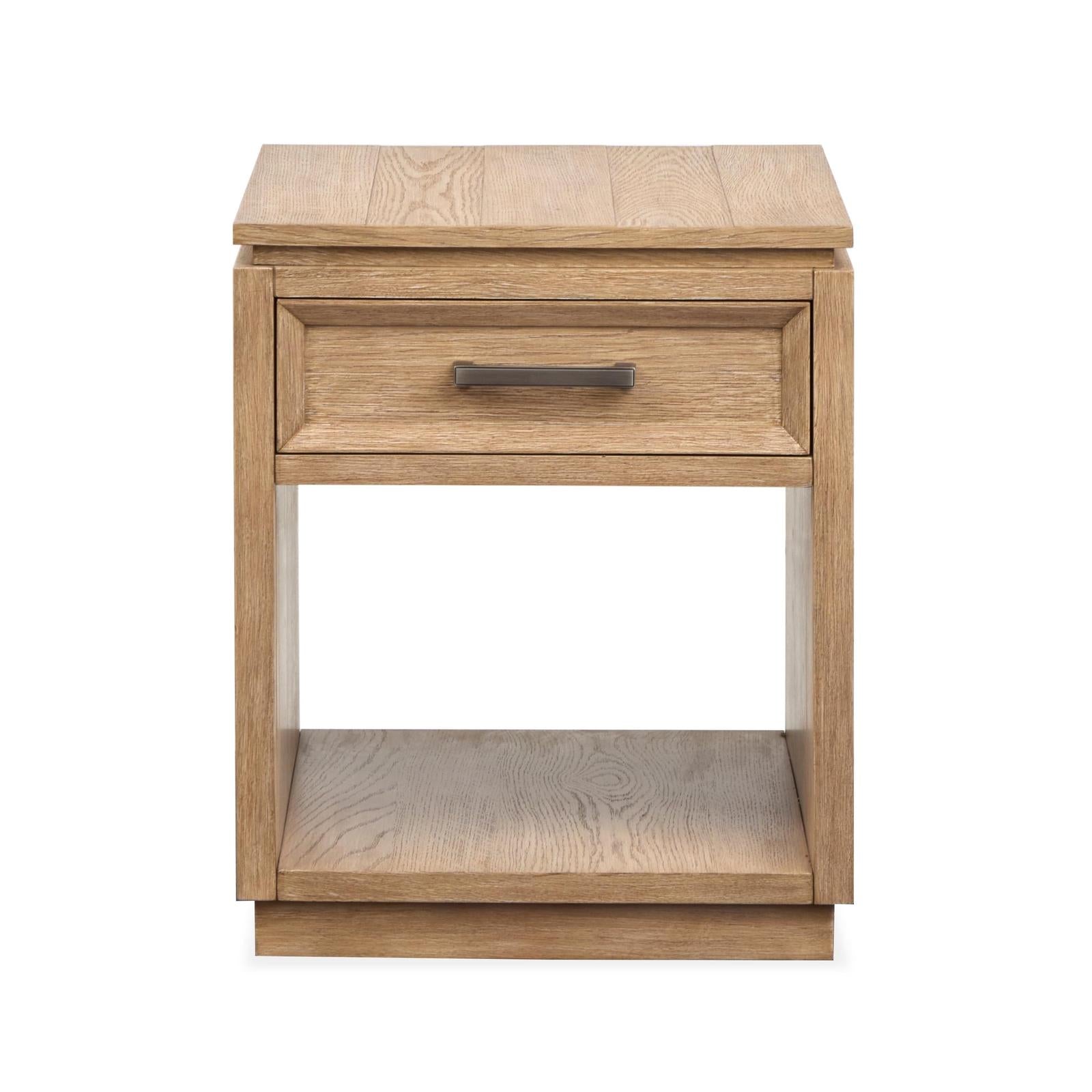Magnussen Home Burnham Sable Dusk Rectangular End Table