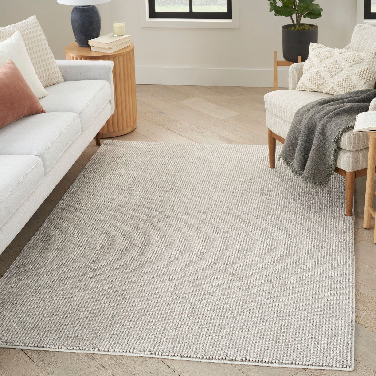 Nourison Natural Texture NTX01 Farmhouse Indoor Rug
