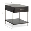 Magnussen Home Spencer Dark Briarsmoke Rectangular End Table