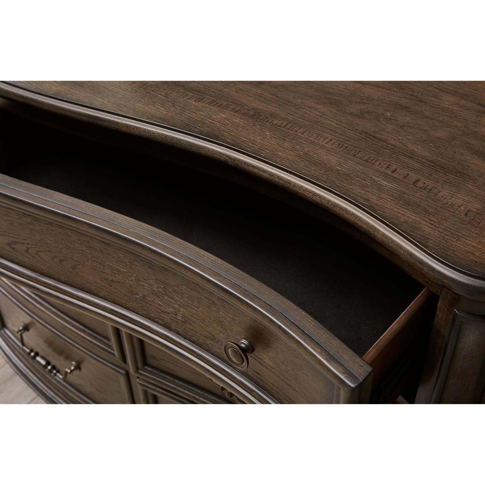 Pulaski Furniture Saddle Creek Timber Brown Dresser