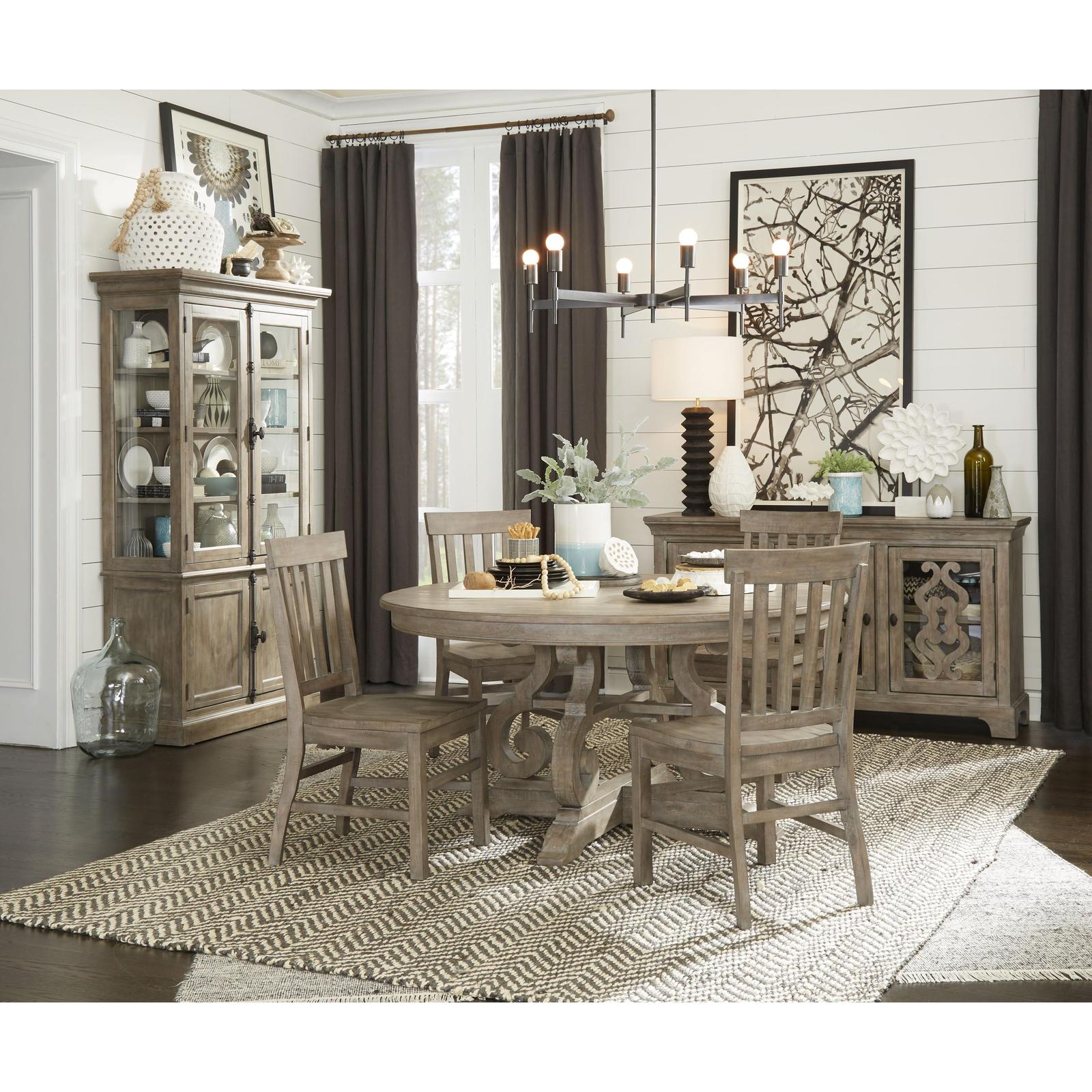 Magnussen Home Tinley Park Dove Tail Grey Server