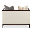 Michael Amini Belmont Place Matching Chair - Cream/Espresso