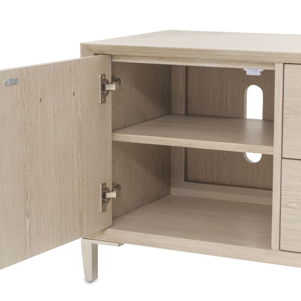 Michael Amini Lotus Bay TV Console - Sand
