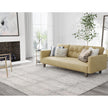 Feizy Belfort 8668F Transitional Geometric Rug in Ivory/Gray/Tan