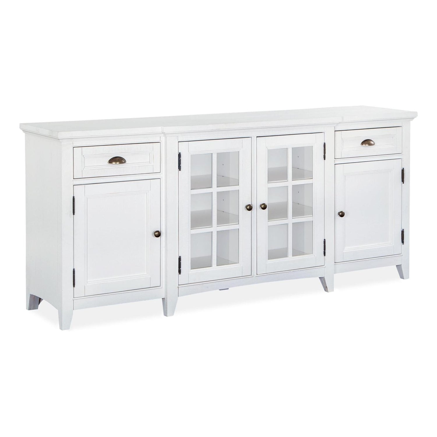Magnussen Home Heron Cove Chalk White Console