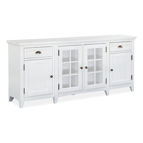 Magnussen Home Heron Cove Chalk White Console