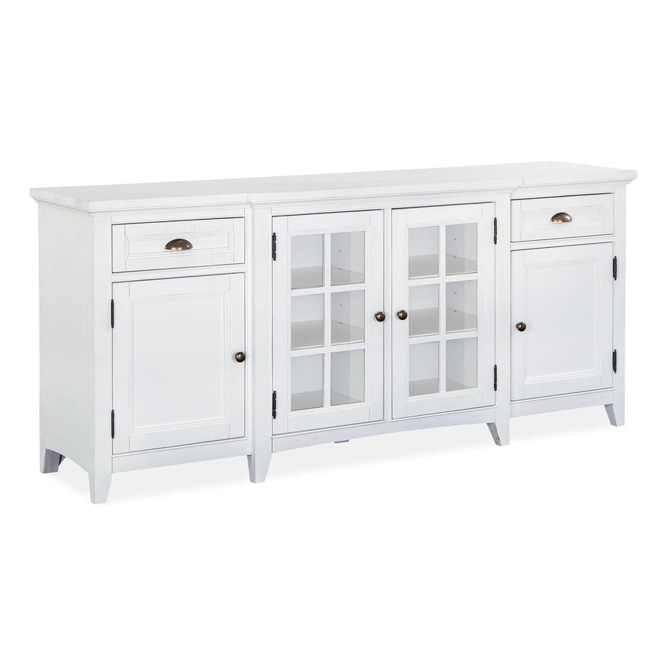 Magnussen Home Heron Cove Chalk White Console