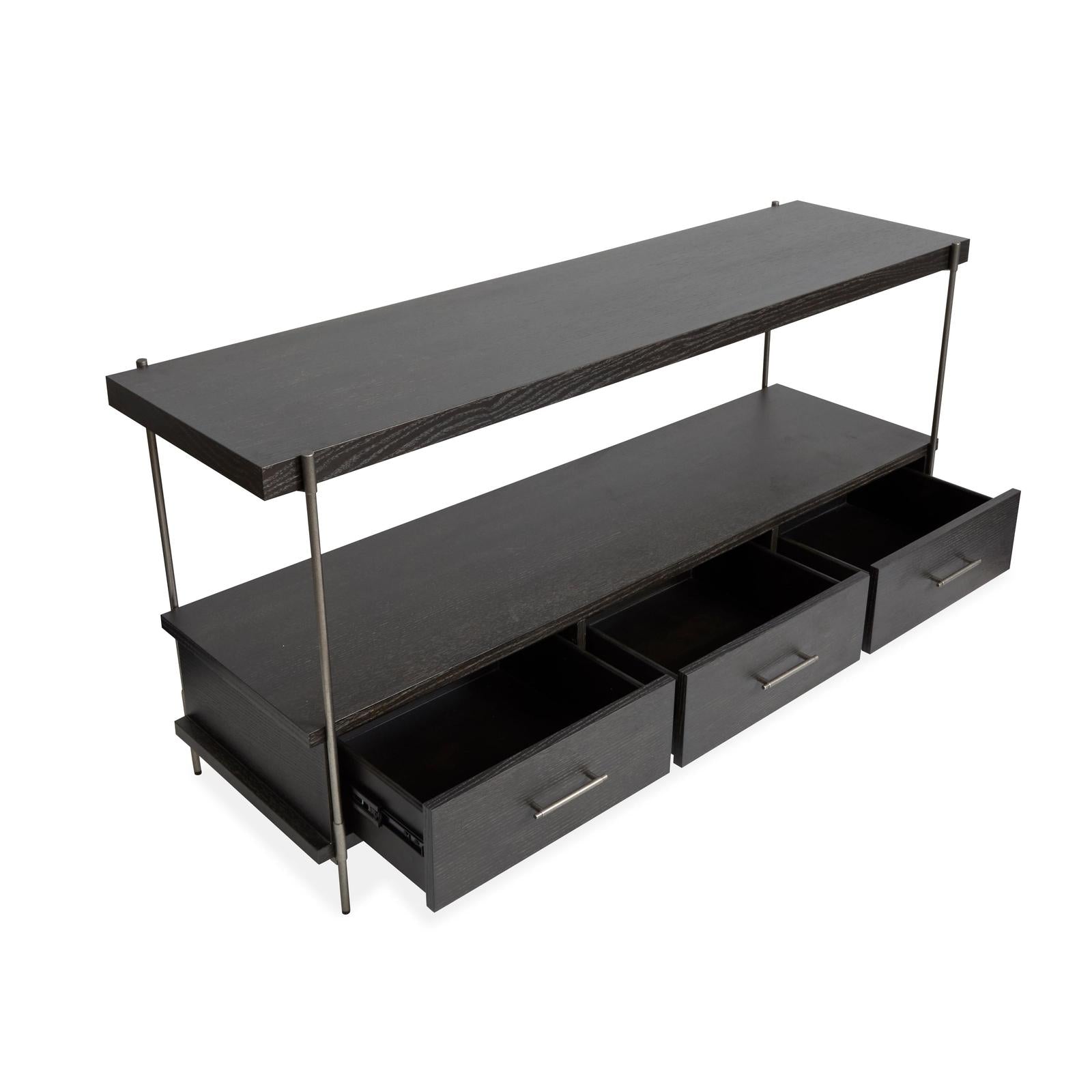 Magnussen Home Spencer Dark Briarsmoke Rectangular Sofa Table