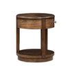 Magnussen Home Connolly Brown Drawer End Table