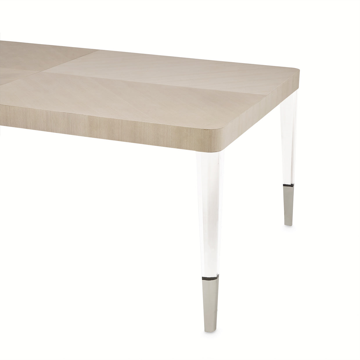 Michael Amini Penthouse Rectangular Dining Table (Includes: 2 x 22 Leaves)