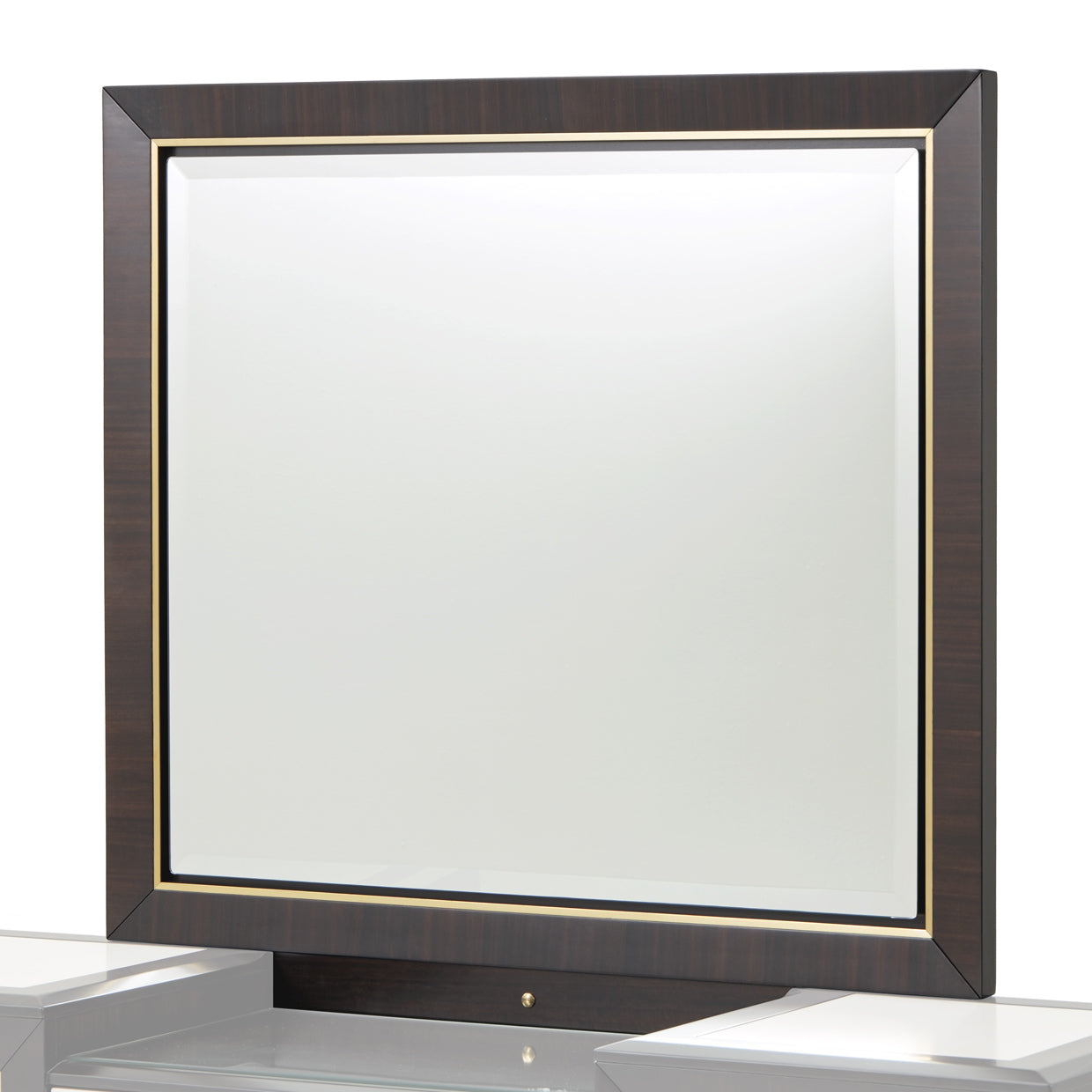 Michael Amini Belmont Place Vanity Mirror with LED Lighting