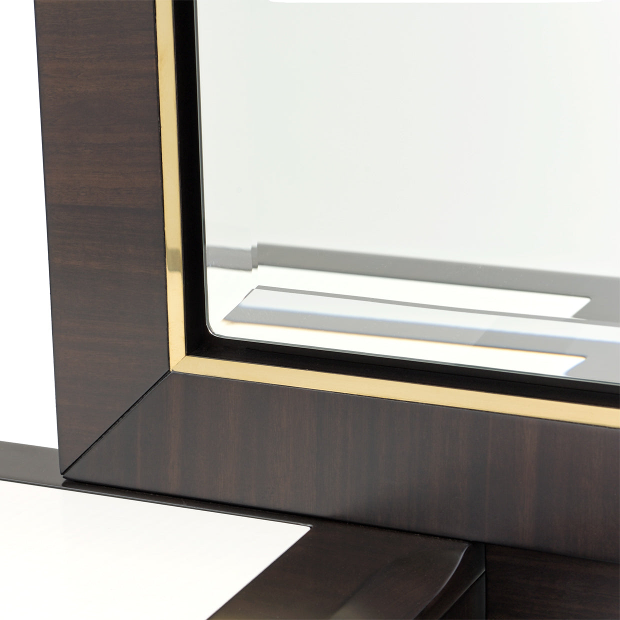 Michael Amini Belmont Place Vanity Mirror with LED Lighting