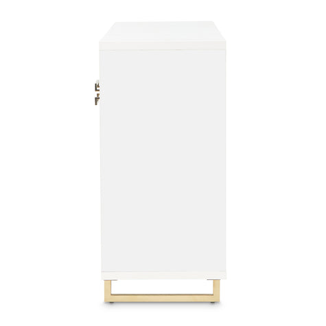 Michael Amini Palm Gate Palm Gate Sideboard Clould White