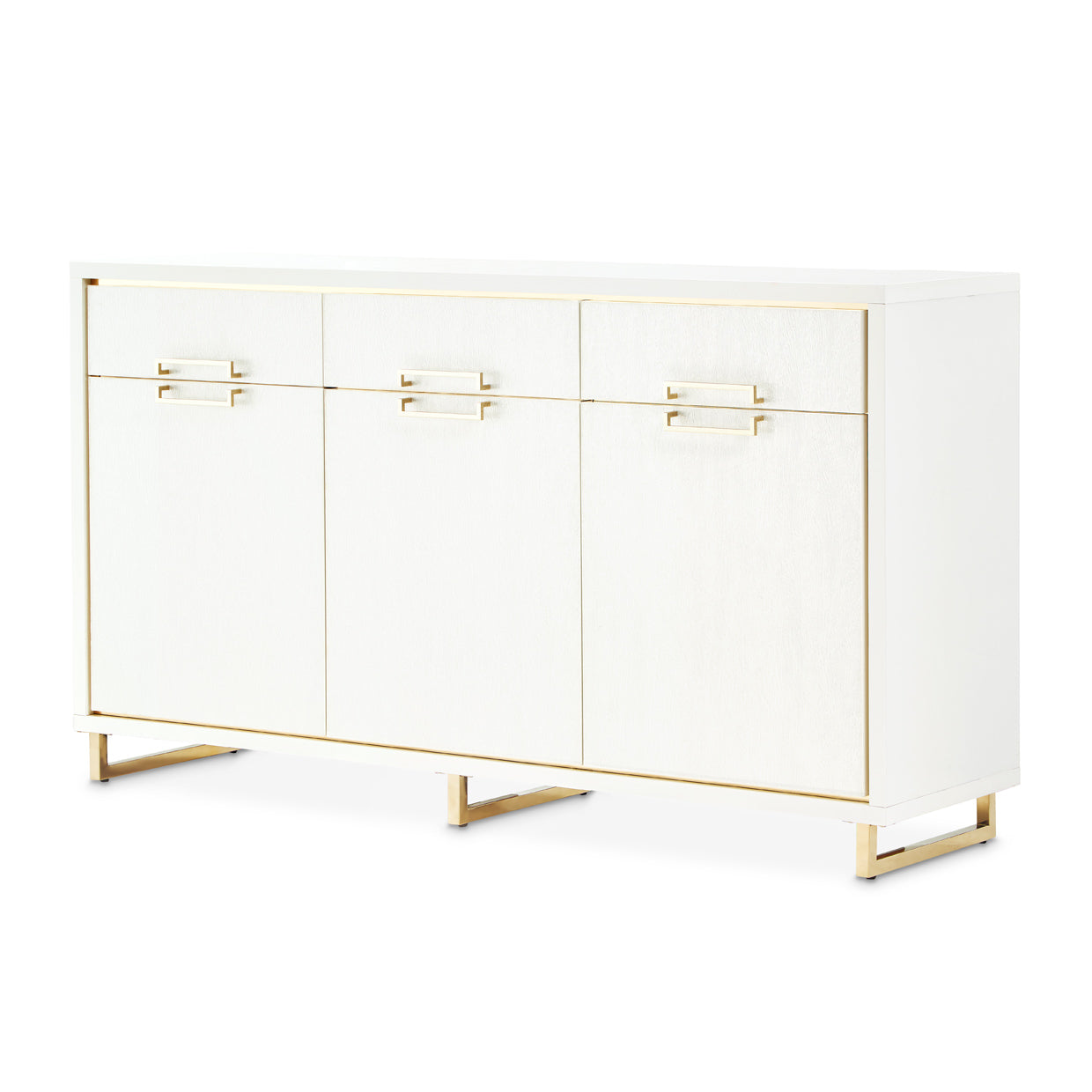 Michael Amini Palm Gate Palm Gate Sideboard Clould White