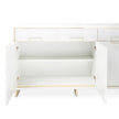 Michael Amini Palm Gate Palm Gate Sideboard Clould White