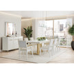 Michael Amini Palm Gate Palm Gate Sideboard Clould White