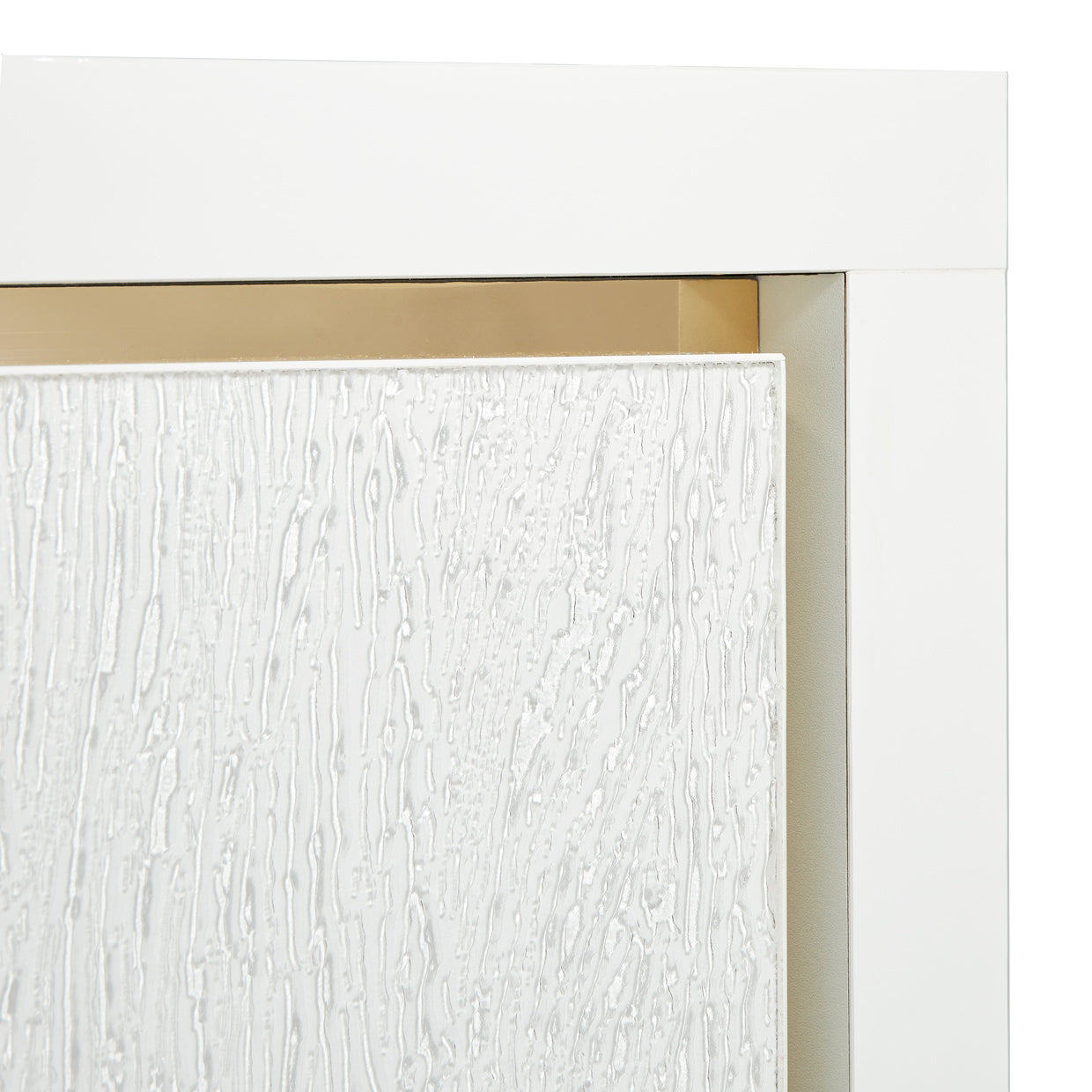 Michael Amini Palm Gate Nightstand Cloud White